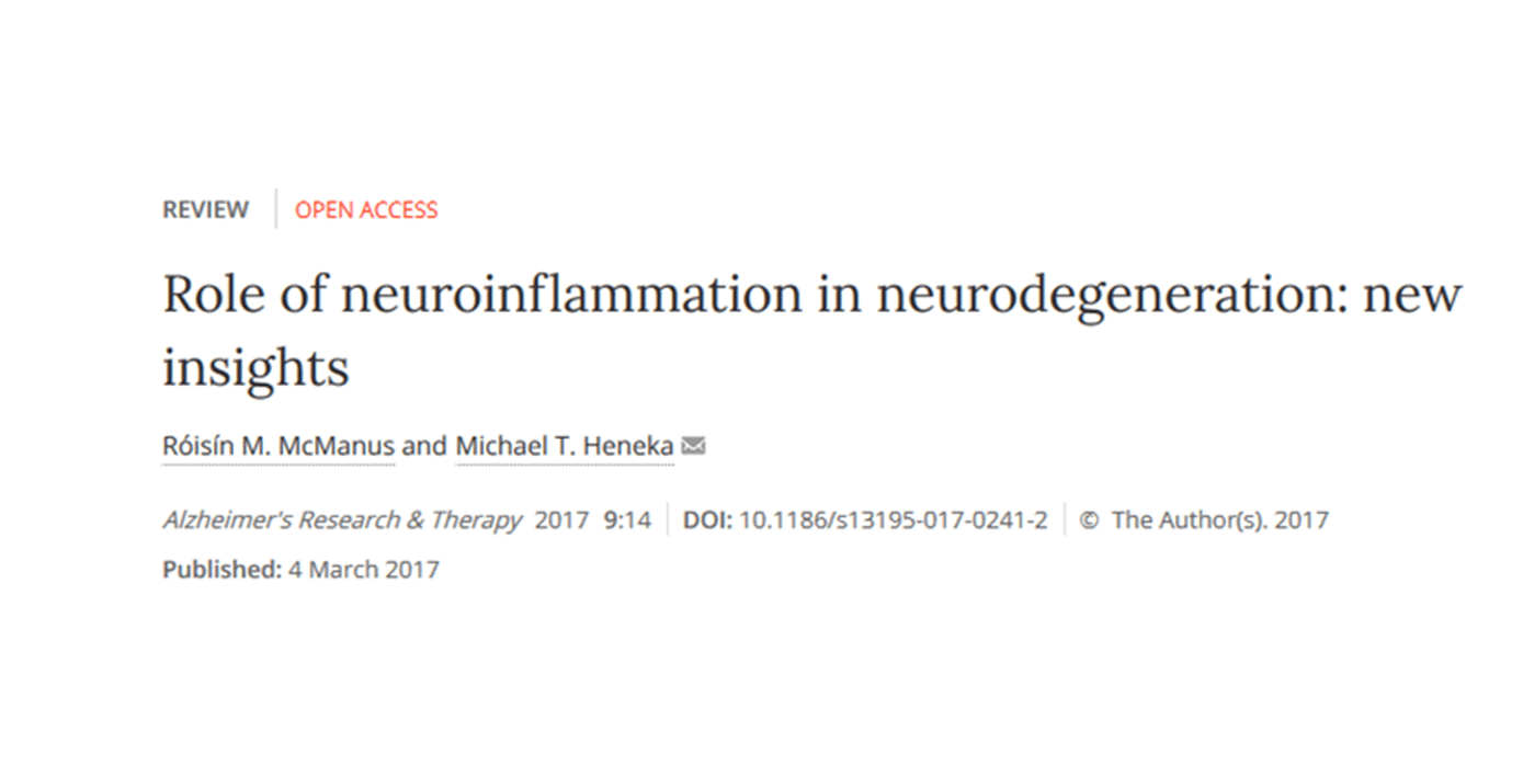 Role of neuroinflammation in neurodegeneration: new insights - JPND ...